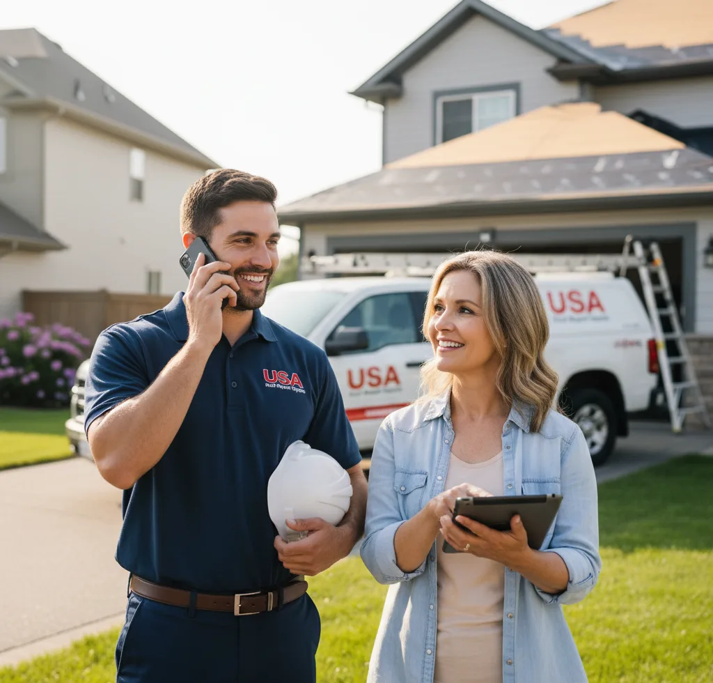 USA Roof Repair Experts customer support in Eagle Butte